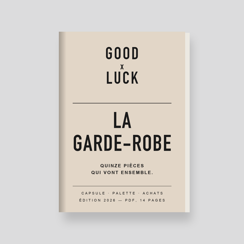 GOOD X LUCK — Le kit, les trois guides (e-book)