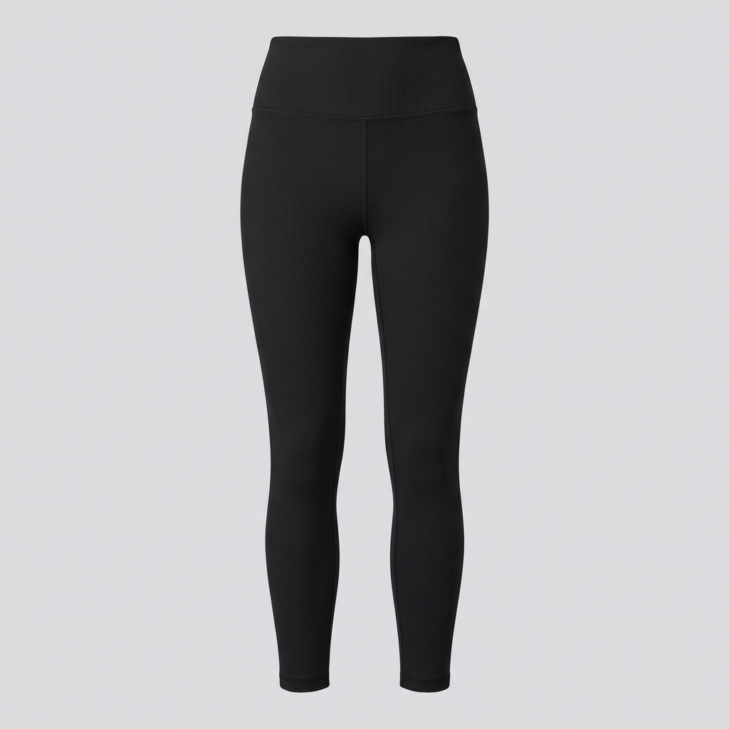 Legging noir, vue de face