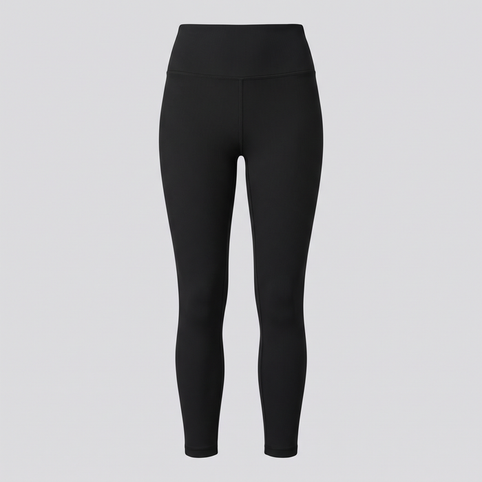 Legging noir, vue de face