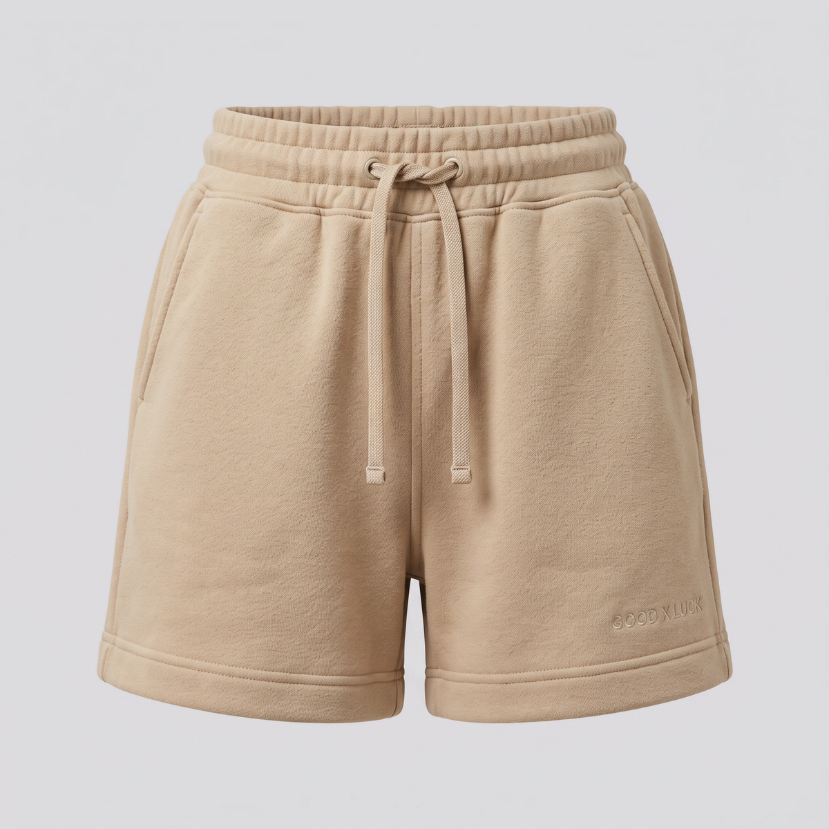 Short sable, vue de face