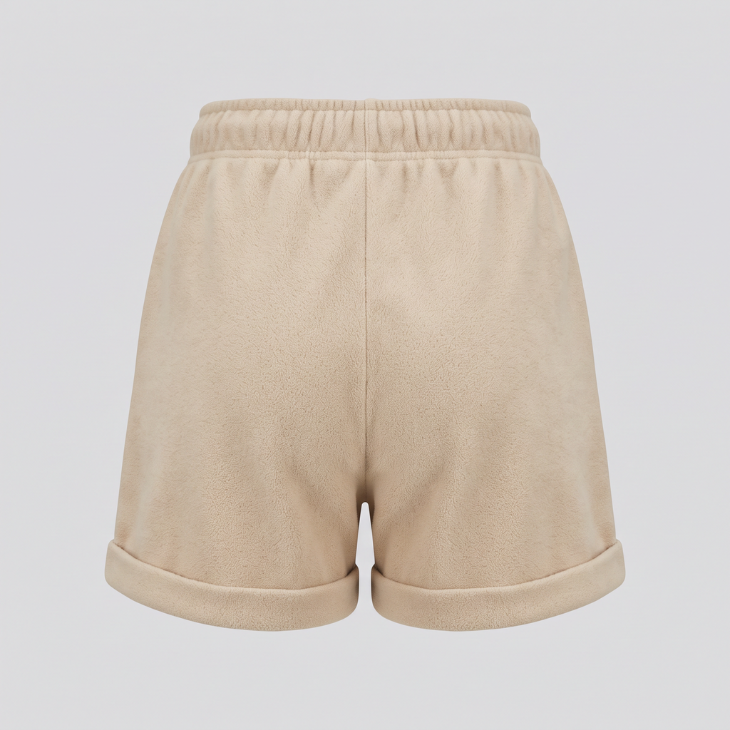 Short sable, vue de dos